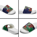 New Zealand Warriors ANZAC Personalised Slide Sandals Lest We Forget Poppy Camo