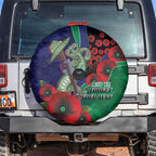 New Zealand Warriors ANZAC Personalised Spare Tire Cover Lest We Forget Poppy Camo