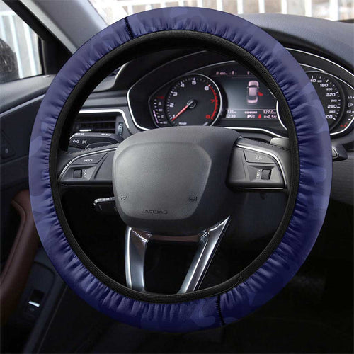 New Zealand Warriors ANZAC Steering Wheel Cover Lest We Forget Poppy Camo