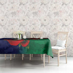 New Zealand Warriors ANZAC Personalised Tablecloth Lest We Forget Poppy Camo