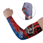 Newcastle Knights ANZAC Personalised Arm Sleeves Lest We Forget Poppy Camo