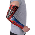 Newcastle Knights ANZAC Personalised Arm Sleeves Lest We Forget Poppy Camo