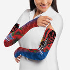 Newcastle Knights ANZAC Personalised Arm Sleeves Lest We Forget Poppy Camo