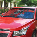 Newcastle Knights ANZAC Personalised Auto Sun Shade Lest We Forget Poppy Camo
