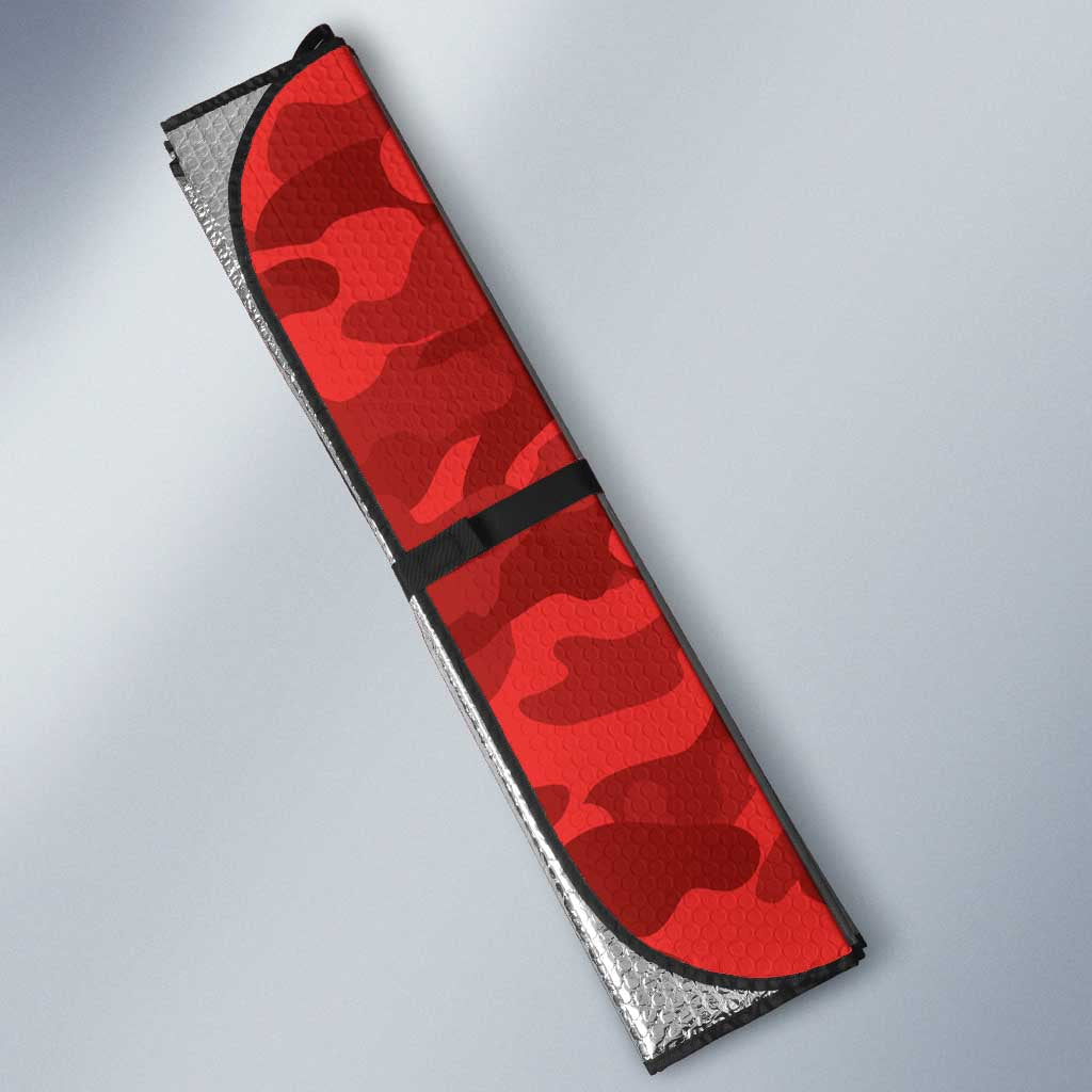 Newcastle Knights ANZAC Personalised Auto Sun Shade Lest We Forget Poppy Camo
