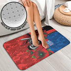 Newcastle Knights ANZAC Personalised Bathroom Set Lest We Forget Poppy Camo