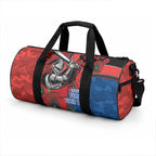 Newcastle Knights ANZAC Personalised Duffle Bag Lest We Forget Poppy Camo