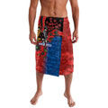 Newcastle Knights ANZAC Personalised Lavalava Lest We Forget Poppy Camo