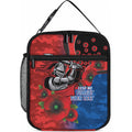 Newcastle Knights ANZAC Personalised Lunch Bag Lest We Forget Poppy Camo