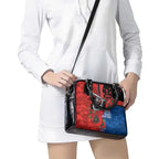 Newcastle Knights ANZAC Personalised Shoulder Handbag Lest We Forget Poppy Camo