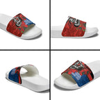 Newcastle Knights ANZAC Personalised Slide Sandals Lest We Forget Poppy Camo
