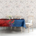 Newcastle Knights ANZAC Personalised Tablecloth Lest We Forget Poppy Camo