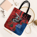Newcastle Knights ANZAC Personalised Tote Bag Lest We Forget Poppy Camo