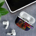 North Queensland Cowboys ANZAC Personalised AirPods Case Lest We Forget Poppy Camo