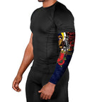 North Queensland Cowboys ANZAC Personalised Arm Sleeves Lest We Forget Poppy Camo