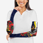 North Queensland Cowboys ANZAC Personalised Arm Sleeves Lest We Forget Poppy Camo