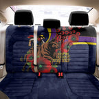 North Queensland Cowboys ANZAC Personalised Back Car Seat Cover Lest We Forget Poppy Camo