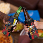 North Queensland Cowboys ANZAC Personalised 4 in 1 Can Cooler Tumbler Lest We Forget Poppy Camo