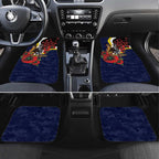 North Queensland Cowboys ANZAC Personalised Car Mats Lest We Forget Poppy Camo