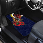 North Queensland Cowboys ANZAC Personalised Car Mats Lest We Forget Poppy Camo