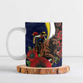North Queensland Cowboys ANZAC Personalised Ceramic Mug Lest We Forget Poppy Camo