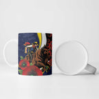 North Queensland Cowboys ANZAC Personalised Ceramic Mug Lest We Forget Poppy Camo