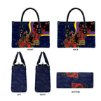 North Queensland Cowboys ANZAC Personalised Leather Bag Lest We Forget Poppy Camo