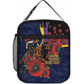 North Queensland Cowboys ANZAC Personalised Lunch Bag Lest We Forget Poppy Camo