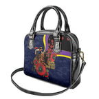 North Queensland Cowboys ANZAC Personalised Shoulder Handbag Lest We Forget Poppy Camo