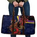North Queensland Cowboys ANZAC Personalised Travel Bag Lest We Forget Poppy Camo