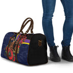 North Queensland Cowboys ANZAC Personalised Travel Bag Lest We Forget Poppy Camo
