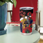 North Queensland Cowboys ANZAC Personalised Tumbler Cup Lest We Forget Poppy Camo