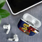 Parramatta Eels ANZAC Personalised AirPods Case Lest We Forget Poppy Camo