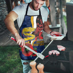 Parramatta Eels ANZAC Personalised Apron Lest We Forget Poppy Camo