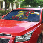 Parramatta Eels ANZAC Personalised Auto Sun Shade Lest We Forget Poppy Camo