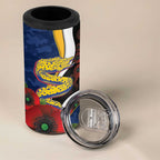 Parramatta Eels ANZAC Personalised 4 in 1 Can Cooler Tumbler Lest We Forget Poppy Camo