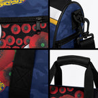 Parramatta Eels ANZAC Personalised Duffle Bag Lest We Forget Poppy Camo