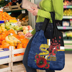 Parramatta Eels ANZAC Personalised Grocery Bag Lest We Forget Poppy Camo