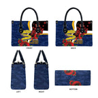 Parramatta Eels ANZAC Personalised Leather Bag Lest We Forget Poppy Camo