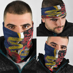 Parramatta Eels ANZAC Personalised Neck Gaiter Lest We Forget Poppy Camo