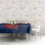 Parramatta Eels ANZAC Personalised Tablecloth Lest We Forget Poppy Camo