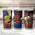 Parramatta Eels ANZAC Personalised Tumbler Cup Lest We Forget Poppy Camo