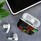 Penrith Panthers ANZAC Personalised AirPods Case Lest We Forget Poppy Camo