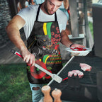 Penrith Panthers ANZAC Personalised Apron Lest We Forget Poppy Camo