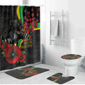 Penrith Panthers ANZAC Personalised Bathroom Set Lest We Forget Poppy Camo