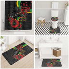 Penrith Panthers ANZAC Personalised Bathroom Set Lest We Forget Poppy Camo