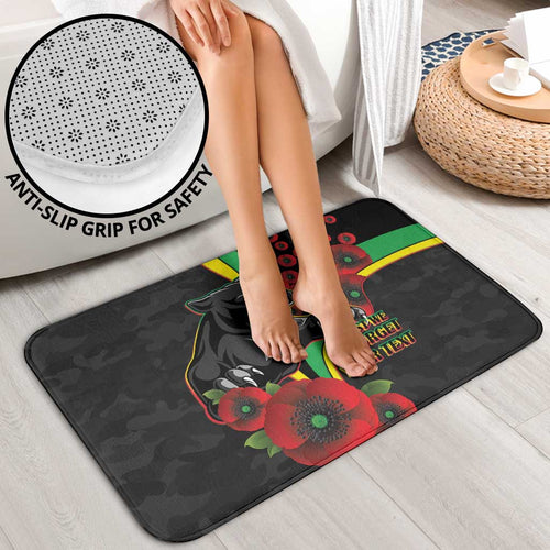 Penrith Panthers ANZAC Personalised Bathroom Set Lest We Forget Poppy Camo