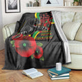 Penrith Panthers ANZAC Personalised Blanket Lest We Forget Poppy Camo