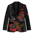 Penrith Panthers ANZAC Personalised Blazer Lest We Forget Poppy Camo