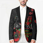 Penrith Panthers ANZAC Personalised Blazer Lest We Forget Poppy Camo